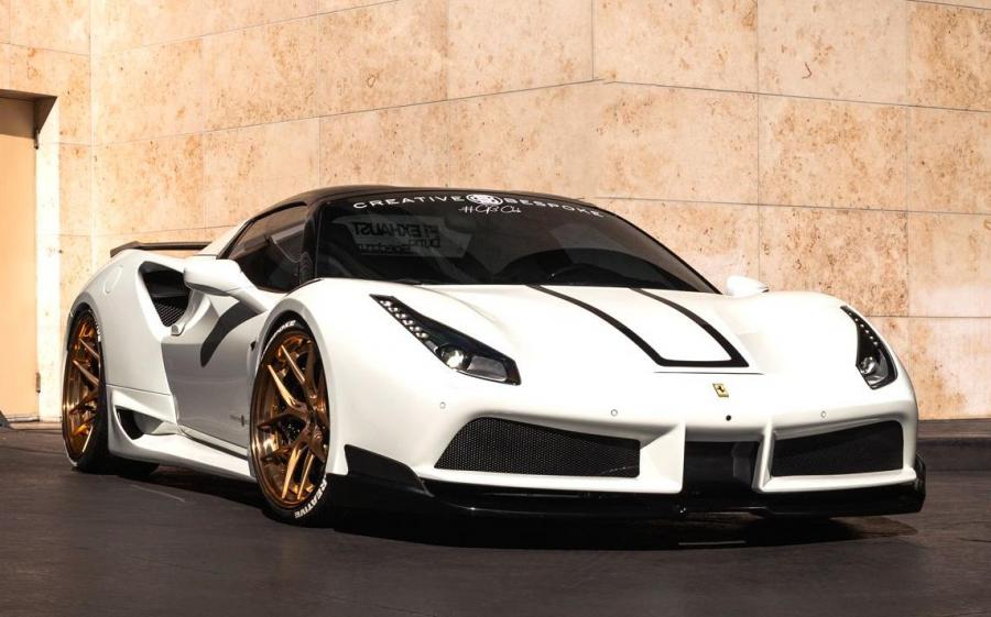 Ferrari 488 GTB by Creative Bespoke on Vossen Wheels (S21-01 (3-Piece)) '2019